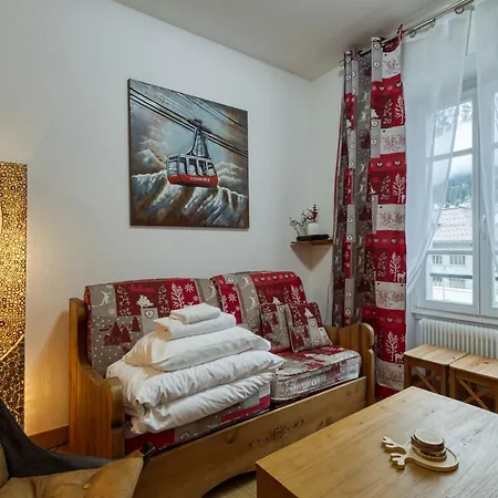 Chez Aline Chic Central Chamonix 1Br W/ Brevent Views - Happy Rentals * Chamonix